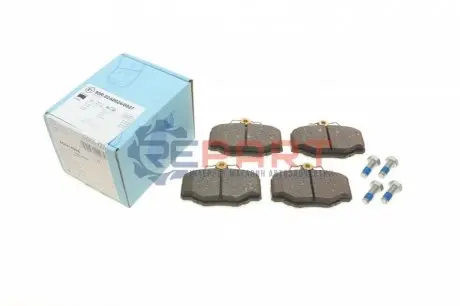 Комплект гальмівних колодок задн, NISSAN ALMERA II, ALMERA TINO, PRIMERA 1.5-2.2D 06.90-11.06 BLUE PRINT ADN14296 Купити в Україні