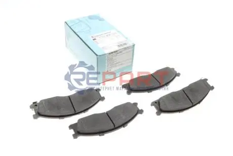 Фото Колодки гальмівні (передні) Nissan Pathfinder 86-95/Navara I/Pick Up 97- BLUE PRINT (ADN14297) зображення 1