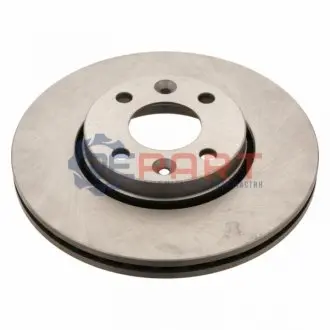 Фото Диск гальмівний (передній) Renault Megane II/Clio II/III 1.2-1.5 dCI 02- (259,6x22) (вент.) (с покр.) BLUE PRINT (ADN143112) зображення 1