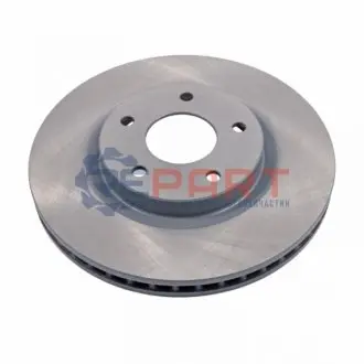 Фото Диск гальмівний (передній) Nissan X-Trail 2.0/2.5dCi 07-/Juke 1.6 10- (296x26) BLUE PRINT (ADN143130) зображення 1