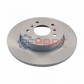 Диск гальмівний задн Лів/Прав NISSAN QASHQAI II RENAULT CAPTUR II, KADJAR, MEGANE IV 1.2-2.0 11.13 BLUE PRINT ADN143177 Купити в Україні