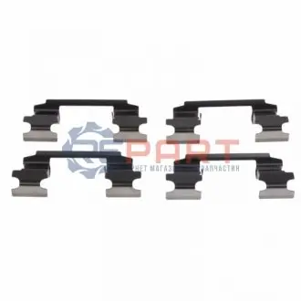 Фото Мотажний комплект гальмівних колодок BLUE PRINT (ADN148608) зображення 1