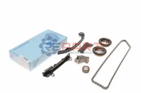 Фото Комплект ланцюга ГРМ Nissan Almera/Sunny 1.5/1.6 16V 00-16 BLUE PRINT (ADN17315) зображення 1