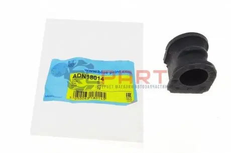 Подушка стабілізатора передн Лів/Прав (27мм) NISSAN 100NX, ALMERA I, SUNNY III 1.4-2.0D 03.90-03.00 BLUE PRINT ADN18014 Купити в Україні