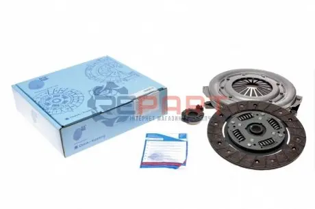 Фото Комплект зчеплення Fiat Scudo 1.9D 96-06 (d=216mm) (+вижимний) BLUE PRINT (ADP153012) зображення 1