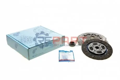 Комплект зчеплення Citroen Berlingo/Peugeot Partner 1.6i 08- (d=201mm) (+вижимний) BLUE PRINT ADP153022 Купити в Україні