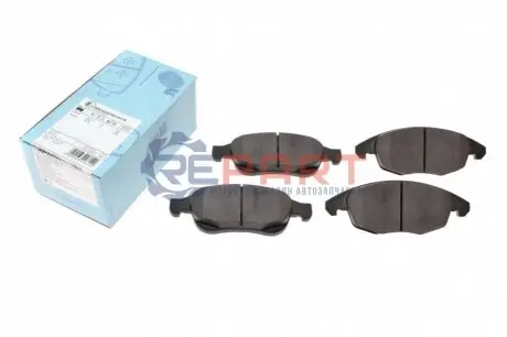 Комплект гальмівних колодок передн, DS DS 4 CITROEN BERLINGO, BERLINGO MULTISPACE, C4 GRAND PICASSO I, C4 II, C4 PICASSO I, DS4, DS5 PEUGEOT 5008, 5008 I, PARTNER 1.2-Electric 07.96 BLUE PRINT ADP154201 Купити в Україні