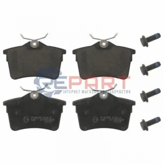 Комплект гальмівних колодок задн, CITROEN BERLINGO, BERLINGO MULTISPACE PEUGEOT 308 I, PARTNER, PARTNER TEPEE 1.2-Electric 09.07 BLUE PRINT ADP154205 Купити в Україні