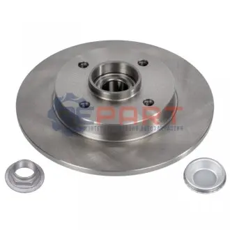 Фото Диск гальмівний (задній) Citroen C4 II/Peugeot 308 08- (249х9) (+ABS) BLUE PRINT (ADP154351) зображення 1