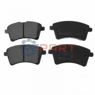 Комплект гальмівних колодок передн, MERCEDES CITAN MIXTO (DOUBLE CABIN), CITAN (MPV), CITAN/MINIVAN (W415) RENAULT KANGOO BE BOP, KANGOO EXPRESS, KANGOO II 1.2-Electric 02.08 BLUE PRINT ADR164205 Купити в Україні
