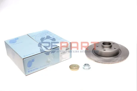 Фото 1 — Диск гальмівний (задній) Renault Scenic III 09- (274х11) (+ABS) BLUE PRINT (ADR164310) Фото Диск гальмівний (задній) Renault Scenic III 09- (274х11) (+ABS) BLUE PRINT (ADR164310) зображення 1