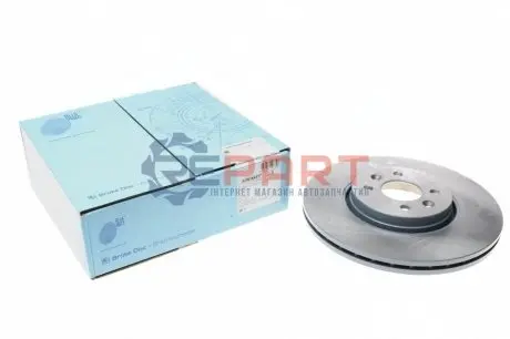 Диск гальмівний передн Лів/Прав RENAULT GRAND SCENIC II, SCENIC II 1.5D-2.0 06.03-12.09 BLUE PRINT ADR164317 Купити в Україні