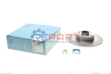 Фото Диск гальмівний (задній) Renault Scenic II/Megane II 03-10 (270х10) (+ABS) BLUE PRINT (ADR164323) зображення 1