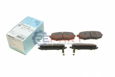 Комплект гальмівних колодок задн, SUBARU BRZ, FORESTER, IMPREZA, LEGACY V, OUTBACK, TRIBECA TOYOTA GR 86, GT 86 2.0-3.6 11.01 BLUE PRINT ADS74235 Купити в Україні