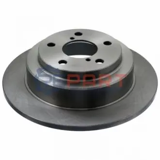 Фото Диск гальмівний (задній) Subaru Forester/ Impreza/ Legacy -05 (266x10) BLUE PRINT (ADS74307) зображення 1