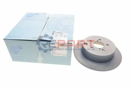 Фото Диск гальмівний (задній) Subaru Impreza/Forester 11- (274x10) (з покриттям) (повний) BLUE PRINT (ADS74339) зображення 1