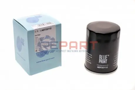 Фото Фільтр масляний Nissan Micra 1.0-1.4i 92-10/ Primera 2.0i 90-96 BLUE PRINT (ADT32112) зображення 1