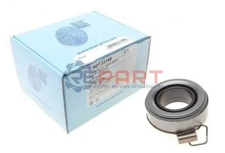 Вижимний підшипник зчеплення TOYOTA AVENSIS, AVENSIS VERSO, CAMRY, CELICA, COROLLA, COROLLA VERSO, PREVIA II, RAV 4 II 2.0/2.0D/2.4 10.89-09.11 BLUE PRINT ADT33340 Купити в Україні