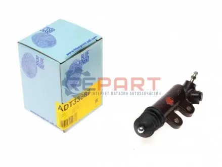 Робочий циліндр зчеплення (22,2мм) TOYOTA AURIS, AVENSIS, COROLLA, COROLLA VERSO, RAV 4 IV, VERSO 2.0D/2.2D 07.05-09.19 BLUE PRINT ADT33687 Купити в Україні