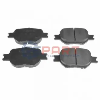 Фото Колодки гальмівні (передні) Toyota Corolla 01-07/Celica 99-05 BLUE PRINT (ADT342112) зображення 1