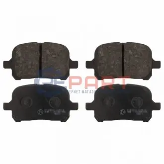 Фото 1 — Колодки гальмівні (передні) Toyota Camry/Lexus ES 96-06 (Akebono) BLUE PRINT (ADT342118) Фото Колодки гальмівні (передні) Toyota Camry/Lexus ES 96-06 (Akebono) BLUE PRINT (ADT342118) зображення 1