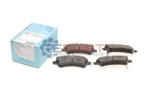 Комплект гальмівних колодок передн, TOYOTA COROLLA, COROLLA VERSO 1.4-2.0D 05.97-03.08 BLUE PRINT ADT342133 Купити в Україні