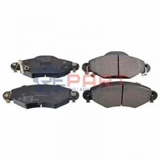 Фото Комплект гальмівних колодок, дискове гальмо BLUE PRINT (ADT342139) зображення 1