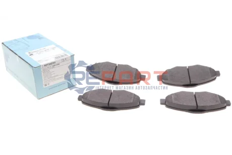 Комплект гальмівних колодок передн, TOYOTA AVENSIS, COROLLA VERSO 1.6-2.4 10.00-03.09 BLUE PRINT ADT342141 Купити в Україні