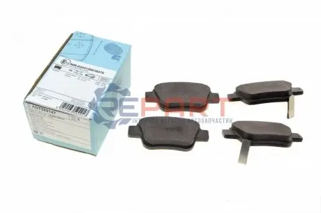 Тормозные колодки, дисковый тормоз.) BLUE PRINT ADT342147 Купить в Украине