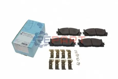 Фото Колодки гальмівні (передні) Toyota Camry/Lexus ES 01- (Akebono) BLUE PRINT (ADT342189) зображення 1