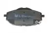 Фото Комплект гальмівних колодок передн, TOYOTA AURIS, COROLLA 1.2-1.8H 10.12-08.19 BLUE PRINT (ADT342198) зображення 2