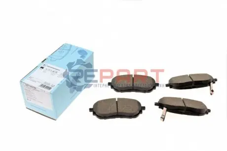 Комплект гальмівних колодок передн, TOYOTA AURIS, COROLLA 1.2-1.8H 10.12-08.19 BLUE PRINT ADT342198 Купити в Україні
