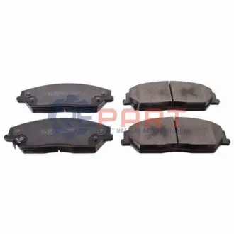 Фото Комплект гальмівних колодок, дискове гальмо BLUE PRINT (ADT342218) зображення 1