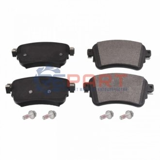 Тормозные колодки CITROEN T. SPACETOURER/JUMPY 1,6-2,0 BLUEHDI 16- BLUE PRINT ADT342229