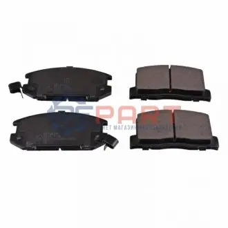 Фото Комплект гальмівних колодок, дискове гальмо BLUE PRINT (ADT34282) зображення 1