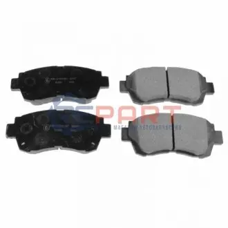 Фото Колодки гальмівні (передні) Toyota Camry 90-02/Corolla 87-02/Rav4 94-00 BLUE PRINT (ADT34283) зображення 1