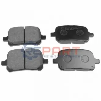 Фото Колодки гальмівні (передні) Toyota Camry/Lexus ES 96-06 (Akebono) BLUE PRINT (ADT34290) зображення 1