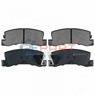 Фото Тормозные колодки, дисковый тормоз.) BLUE PRINT (ADT34293) изображение 1