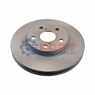 Фото 1 — Диск гальмівний (передній) Toyota Avensis 97-03 (260x25) BLUE PRINT (ADT343112) Фото Диск гальмівний (передній) Toyota Avensis 97-03 (260x25) BLUE PRINT (ADT343112) зображення 1