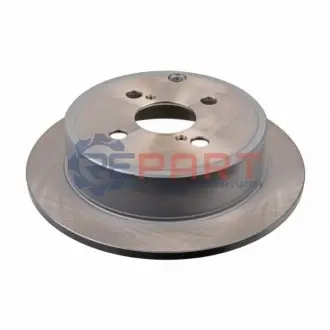 Фото 1 — Диск гальмівний (задній) Toyota Corolla 02-13 (258x9) (з покриттям) BLUE PRINT (ADT343165) Фото Диск гальмівний (задній) Toyota Corolla 02-13 (258x9) (з покриттям) BLUE PRINT (ADT343165) зображення 1