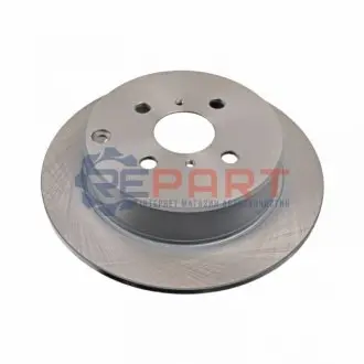 Диск гальмівний задн Лів/Прав TOYOTA COROLLA, COROLLA VERSO, IST, PRIUS, VIOS / SOLUNA VIOS, YARIS, YARIS VERSO 1.0-2.0D 04.99-03.08 BLUE PRINT ADT343175