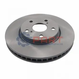 Фото 1 — Диск гальмівний (передній) Lexus IS/Toyota Crown 09- (296x28) BLUE PRINT (ADT343208) Фото Диск гальмівний (передній) Lexus IS/Toyota Crown 09- (296x28) BLUE PRINT (ADT343208) зображення 1