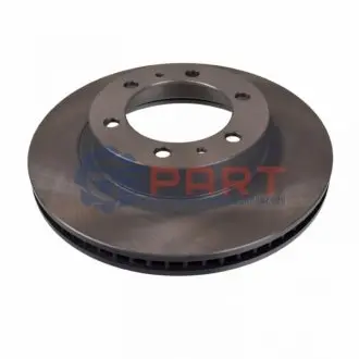 Диск гальмівний передн Лів/Прав TOYOTA 4 RUNNER IV, FJ CRUISER, FORTUNER, HILUX VII, HILUX VIII 2.4D-4.7 08.02 BLUE PRINT ADT343219 Купити в Україні