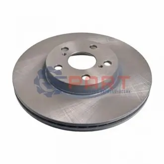 Диск гальмівний передн Лів/Прав SUBARU TREZIA TOYOTA ALLION II, COROLLA, MATRIX, PREMIO, URBAN CRUISER, VERSO S 1.3-2.0 01.07 BLUE PRINT ADT343220