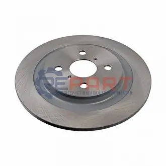 Фото Диск гальмівний (задній) Toyota Yaris 05- (278x9) BLUE PRINT (ADT343274) зображення 1