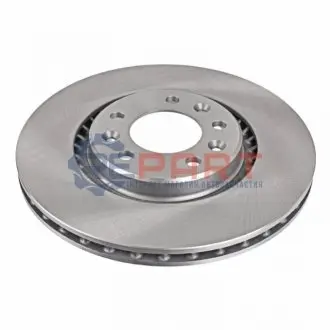 Фото Диск гальмівний (задній) Citroen Jumpy/Peugeot Expert 16- (294x22) (з покриттям) (вентильований) BLUE PRINT (ADT343319) зображення 1