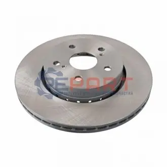 Диск гальмівний передн Лів/Прав TOYOTA SUPRA 3.0 01.86-05.93 BLUE PRINT ADT34337