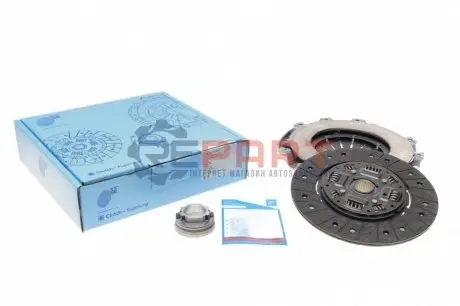 Комплект зчеплення MB C-class (W202)/E-class (W210) 93-03 (d=242mm) (+вижимний) BLUE PRINT ADU173017 Купити в Україні