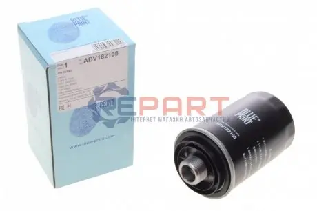 Фото Фільтр масляний VW T5 2.0TSI 11- BLUE PRINT (ADV182105) зображення 1