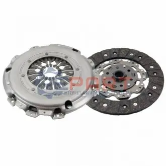 Комплект зчеплення з підшипником (241мм) AUDI A3, Q3, TT SEAT ALHAMBRA, ALTEA, ALTEA XL, ATECA, LEON, LEON SC, LEON ST, TARRACO, TOLEDO III SKODA KAROQ, KODIAQ I, OCTAVIA II 1.6D-3.2 02.03 BLUE PRINT ADV1830147 Купить в Украине